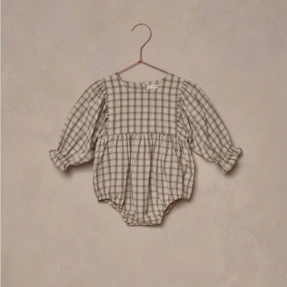 Noralee Plaid Romper
